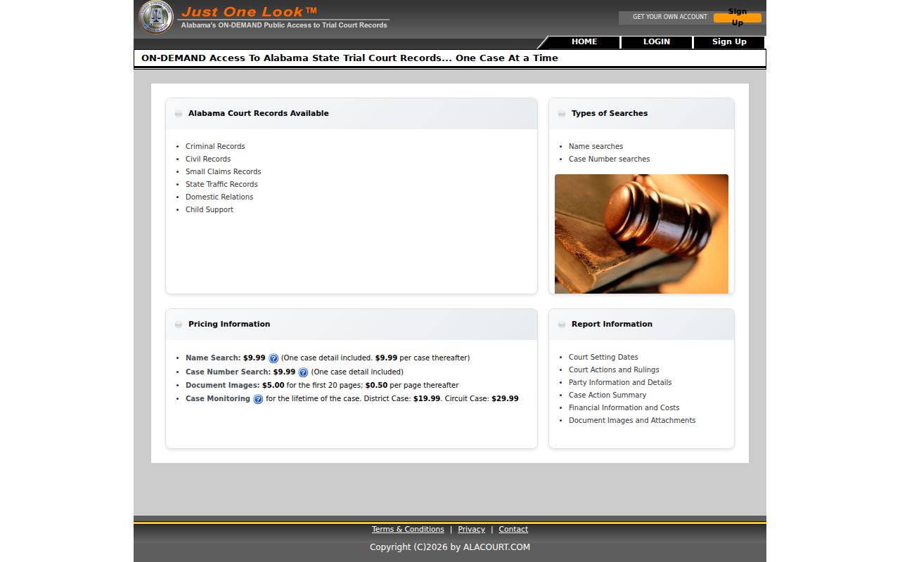 Covington County warrant search public case access options